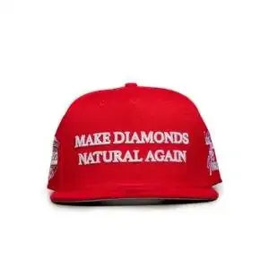 Make Diamonds Natural Again Hat - Red